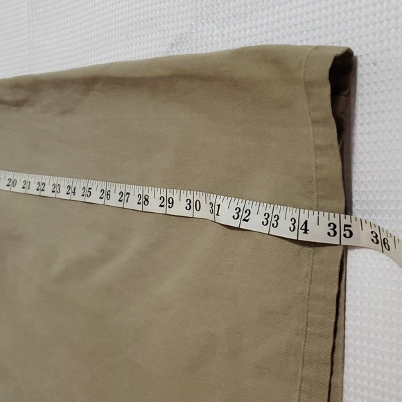 B&B Dry Goods. Khaki Double Button Closure; Button Split Back. Size  10  EUC - Picture 7 of 11